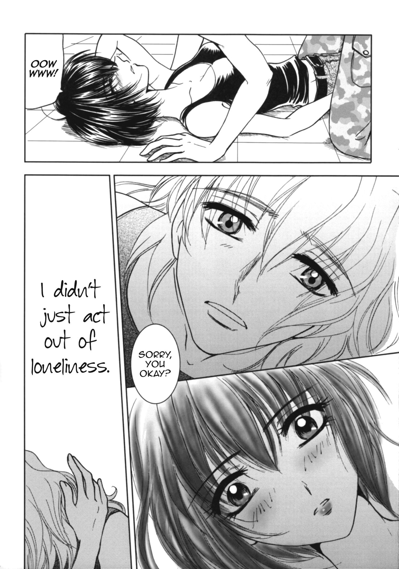 (C75) [Honey Pharmacy (Fukami Ryou)] SEXY PANIC ~Neko to Saru no Love Fight | SEXY PANIC Love Battle: Cat vs. Monkey (Full Metal Panic!) [English] [EHCOVE] page 4 full