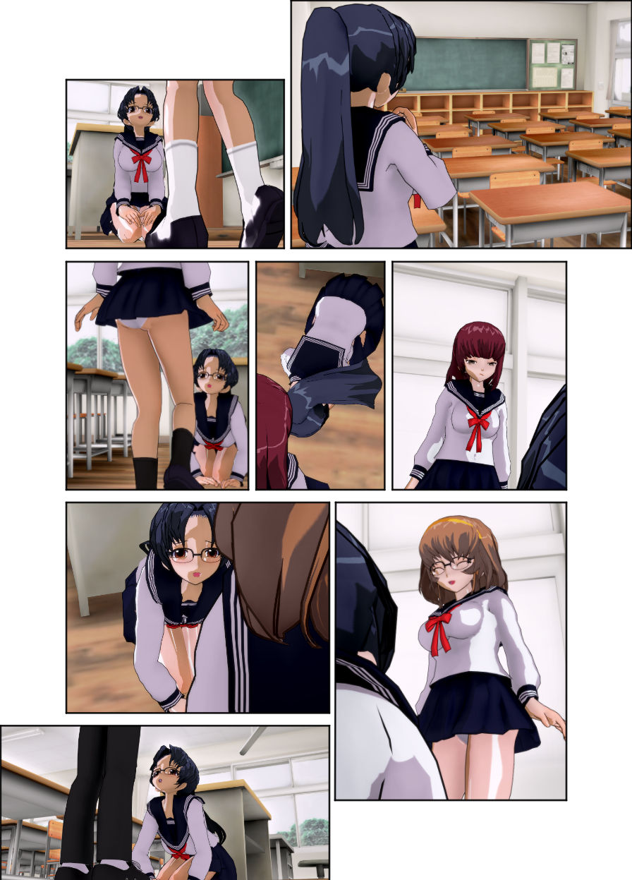 [Kuro Zuishou (Ichimai no Ginka)] Iinchou wa Class de Ijimerarete Imasu ~Kyoushitsu Dorei Seikatsu~ page 39 full