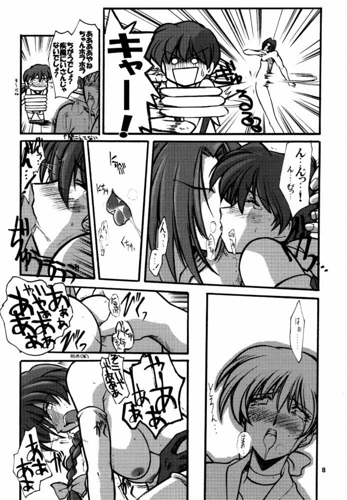 [U-A Daisakusen / Lapislazuli=corporation] Ruridou Gahou X (vol.10) (Dead or Alive) page 7 full