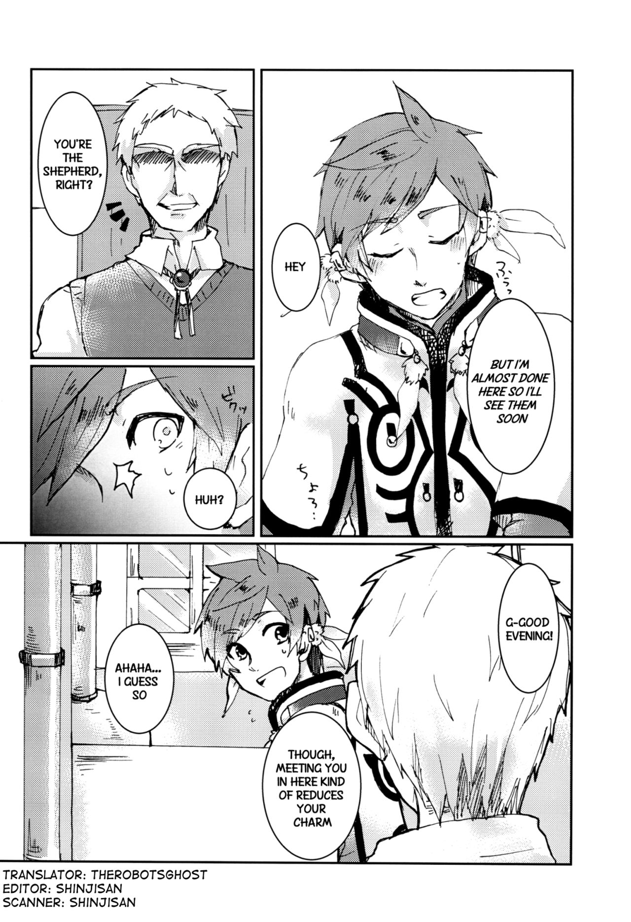 (SPARK10) [kakin-OZI-sun (Runo, Mamako)] Ojisan no Sorey-kun ga Konnani Ecchi na Wake ga nai. (Tales of Zestiria) [English] {TheRobotsGhost / Shinjisan} page 3 full