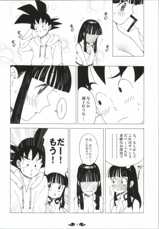 (C84) [S-FLAKE (Yukimitsu)] Ai ga GISSIRI - Love is crowded. (Dragon Ball Z) page 14 full