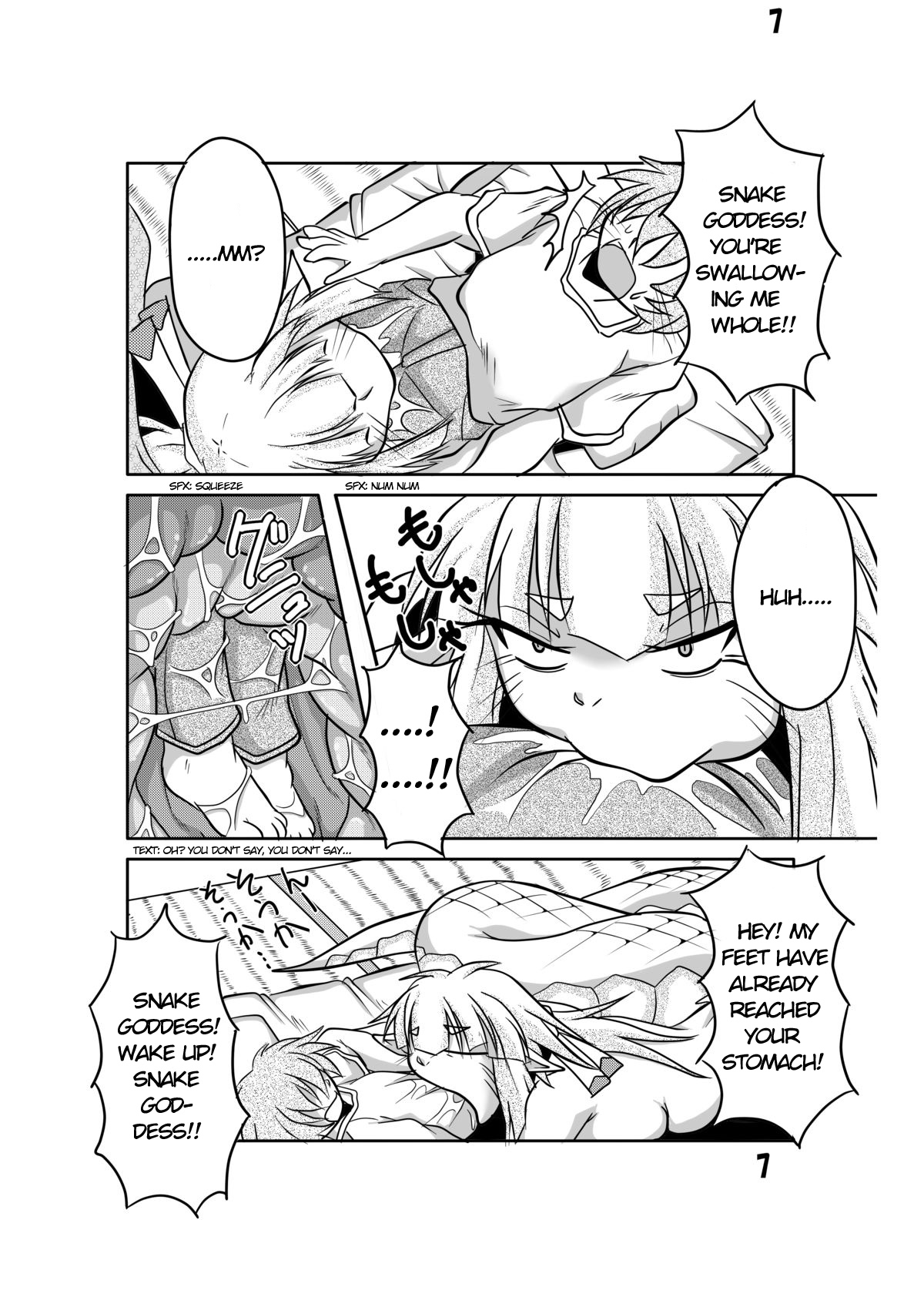 [Marunomare (Bankokudou)] Hebigamisama to Ore [English] [Kalas] [Digital] page 4 full