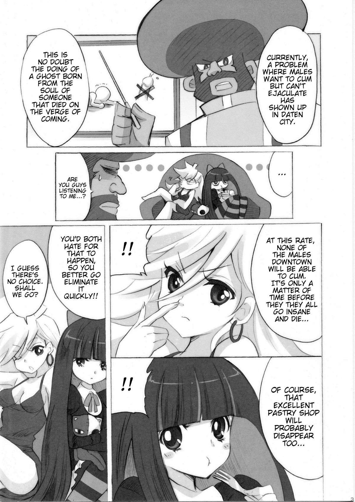 (C79) [Fukunoren (Yukiwo)] Chocolate (Panty & Stocking with Garterbelt) [English] [Little White Butterflies + Trinity Translations Team] page 2 full