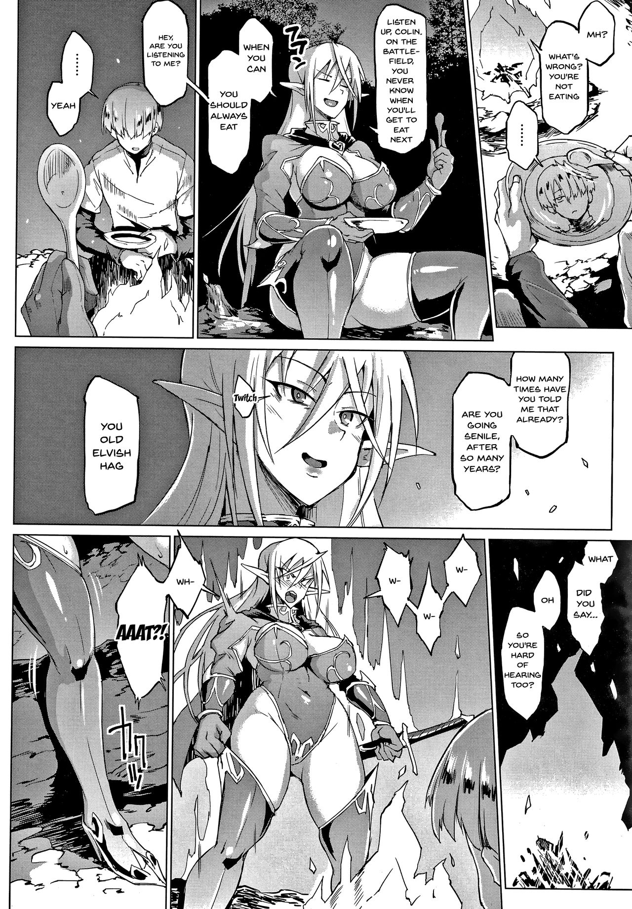 [Fan no Hitori] Sennen Reijou ~ My Lady, My Master Ch. 1-5 [English] {Doujins com} page 9 full
