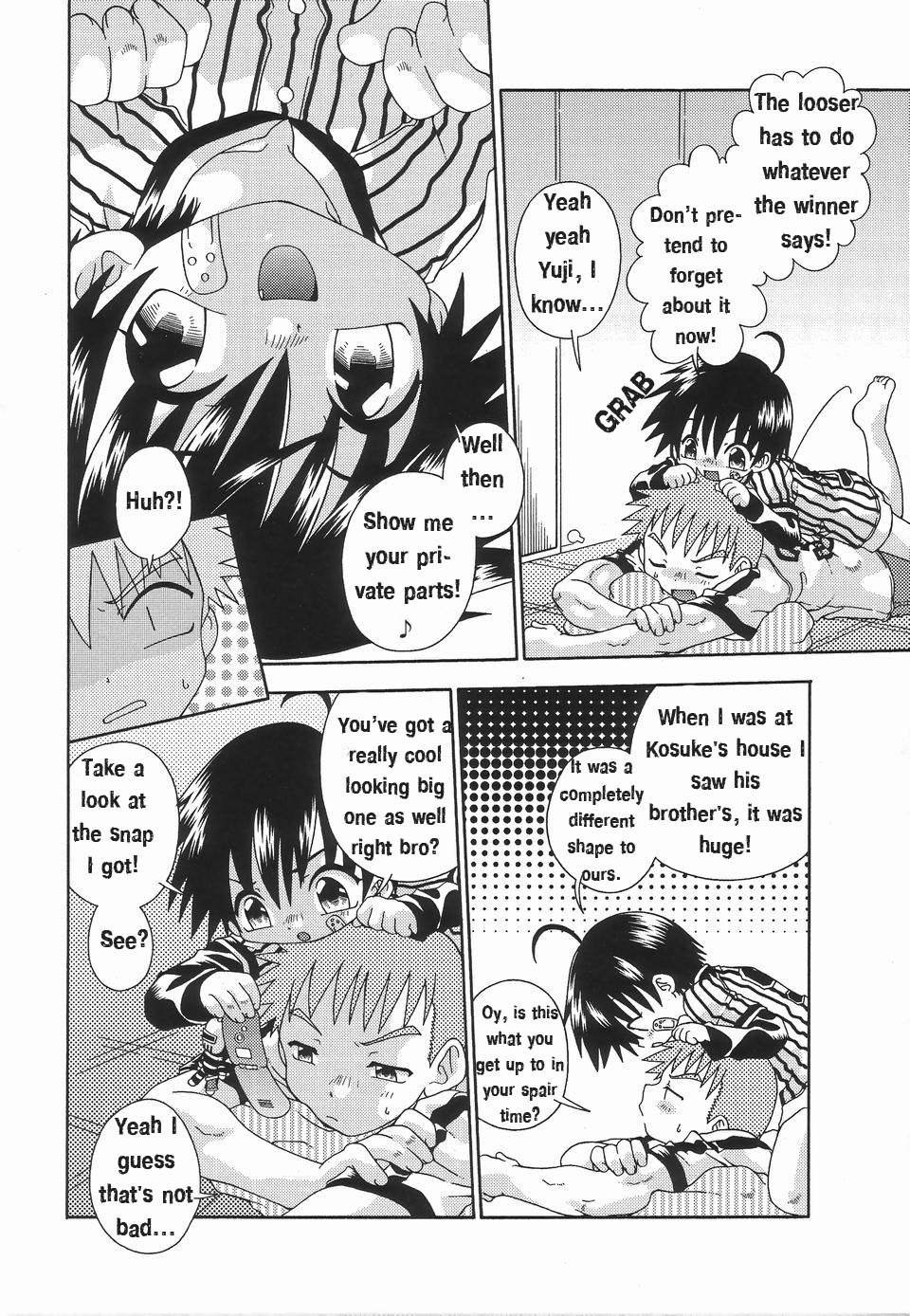 [Uchoten] Hajimete wa Dare datte | Who was your first (Koushoku Shounen no Susume 3) [English] [Ju-an] page 2 full