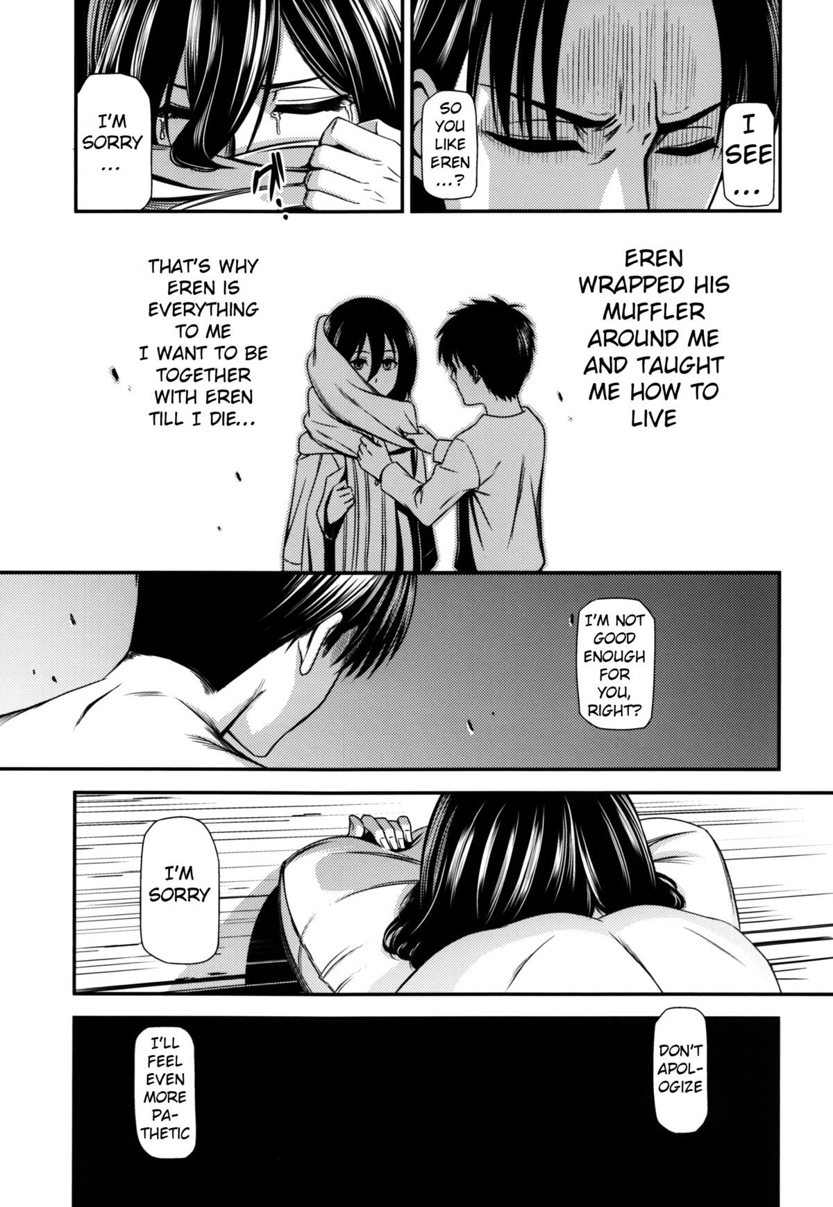 (C86) [Kiyosumi Hurricane (Kiyosumi Hurricane)] Gekishin San | Firing Pin 3 (Shingeki no Kyojin) [English] {doujin-moe.us} page 32 full