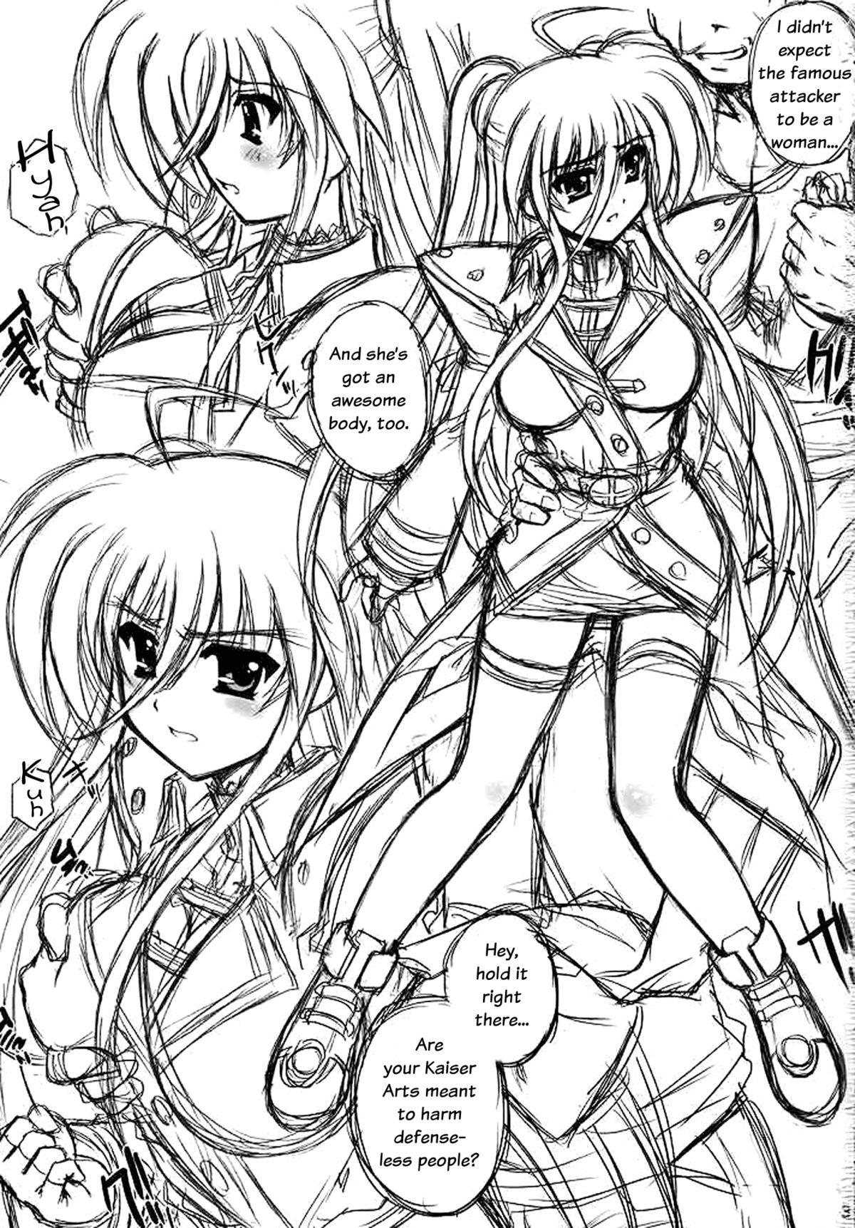 [Kamogawaya (Kamogawa Tanuki)] YDM Ver.E (Mahou Shoujo Lyrical Nanoha) [English] page 2 full