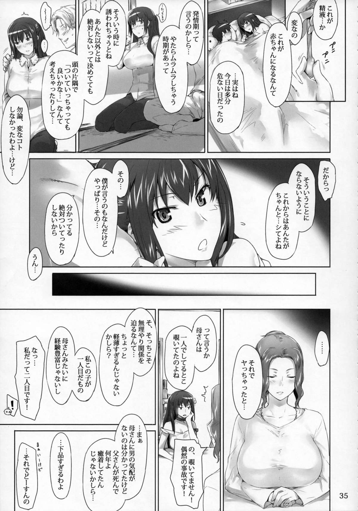 (C86) [MTSP (Jin)] Tachibana-san-chi no Dansei Jijou Matome Ban page 34 full