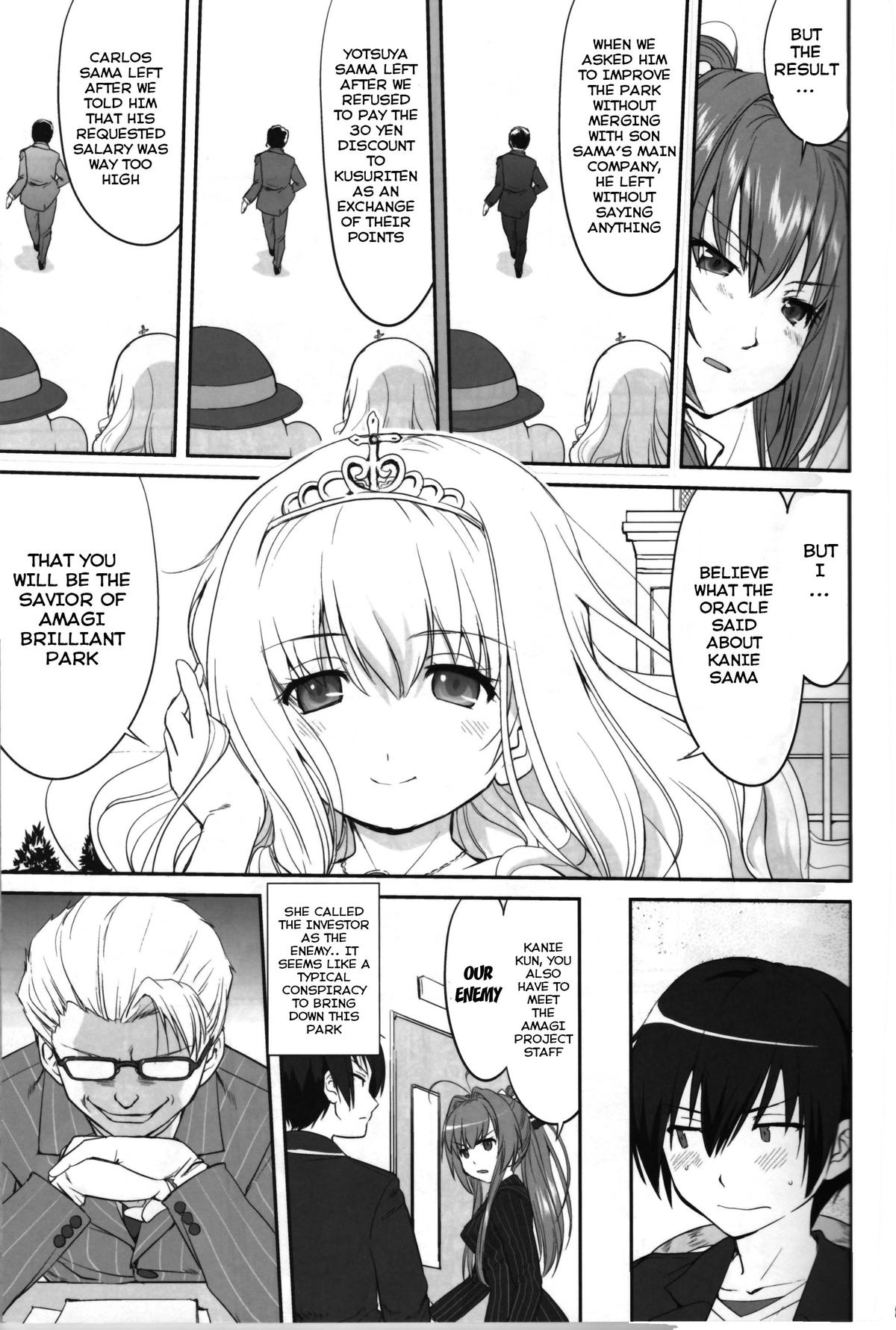 (C87) [Takotsuboya (TK)] Amagi Strip Gekijou (Amagi Brilliant Park) [English] [Hong_Mei_Ling] page 8 full