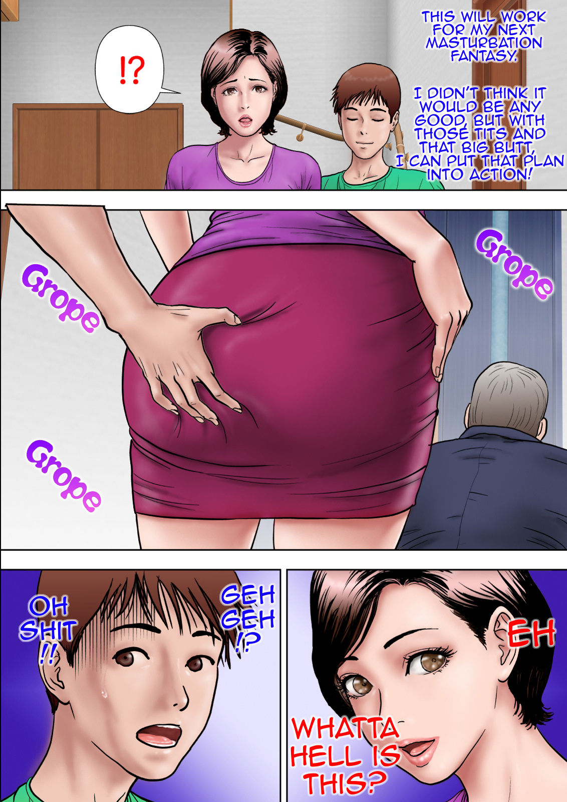 [Milf Shobou] Shucchou Suru Otou-san Choukyou Sareru Okaa-san | Training Mother while Father is Abroad [English][Amoskandy] page 16 full