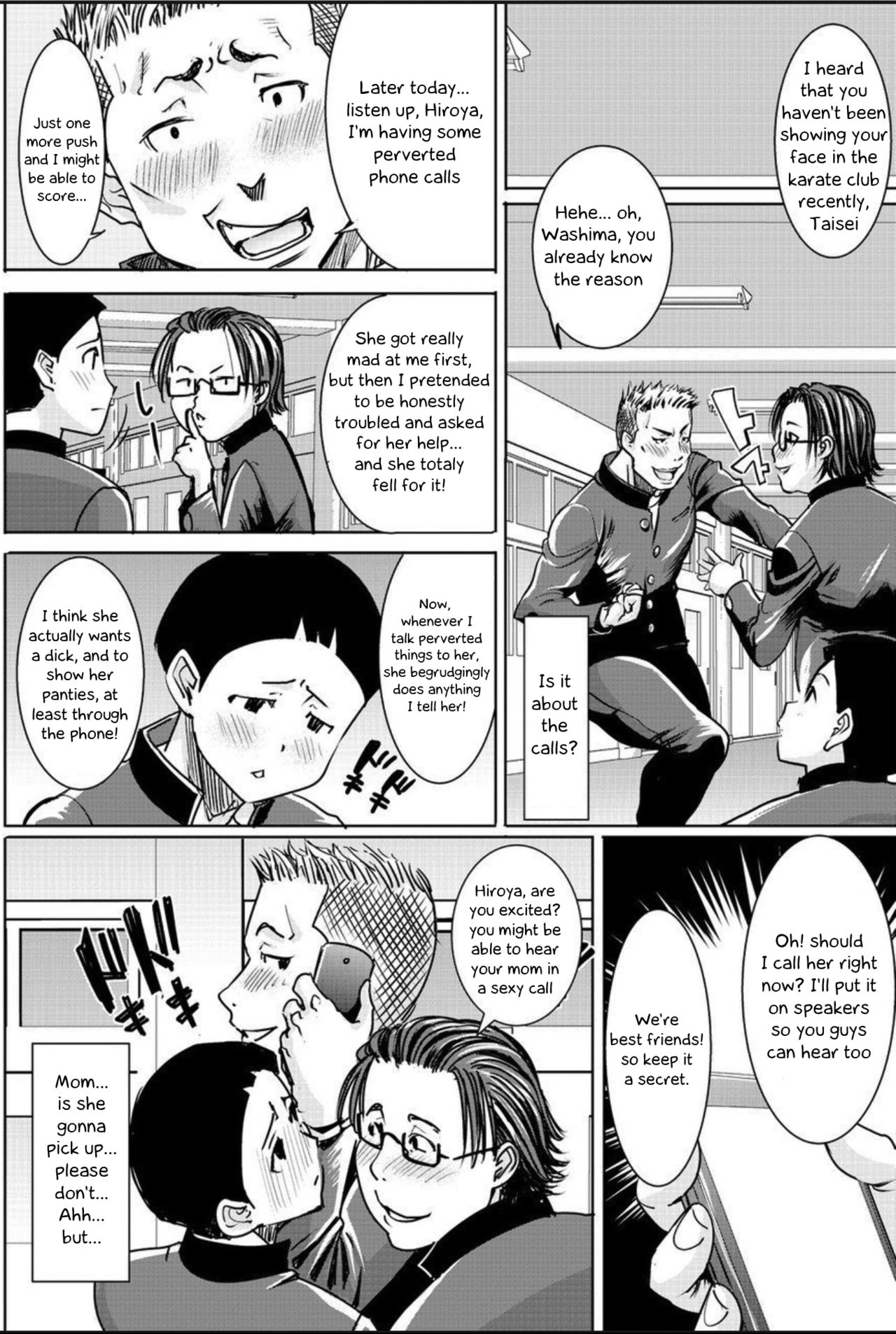 [Tanaka Aji] Boku no Kazoku o Sarashimasu Ch. 3 [English] [Kappasa] page 6 full