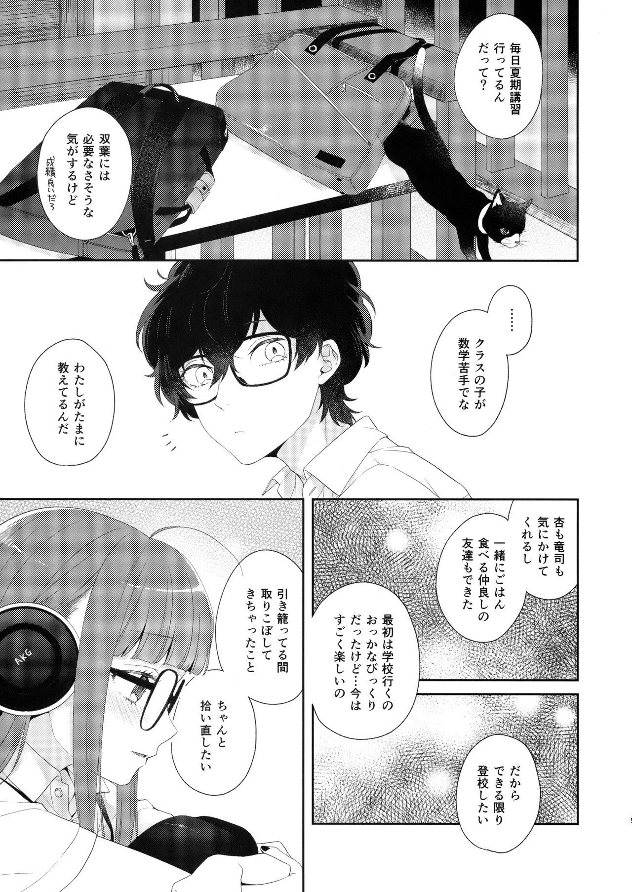 (Isekai no Kaitou) [majocolony (majoccoid)] Yaneura@Afterschool (Persona 5) page 4 full