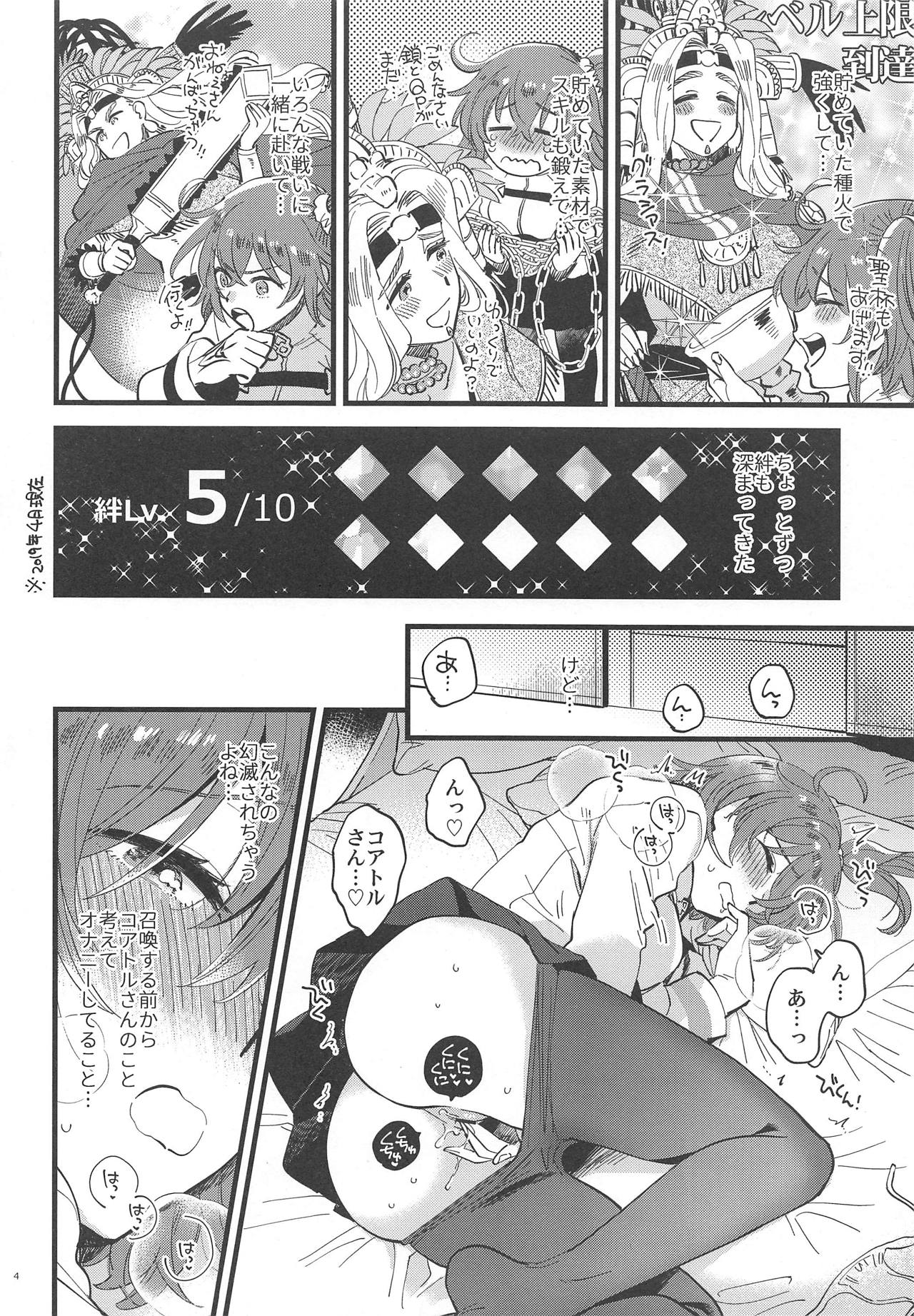 (COMIC1☆15) [Sonotaozey (Yukataro)] Megami-sama ni Yakedo suruhodo Kogasaretai (Fate/Grand Order) page 3 full