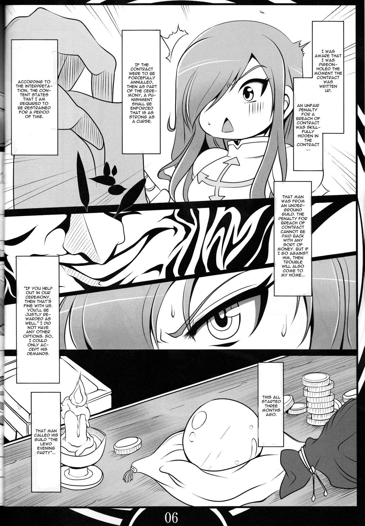 (C88) [Katamimi Buta (Kan Koromoya)] FAIRY SLAVE (Fairy Tail) [English] [CGrascal] page 6 full