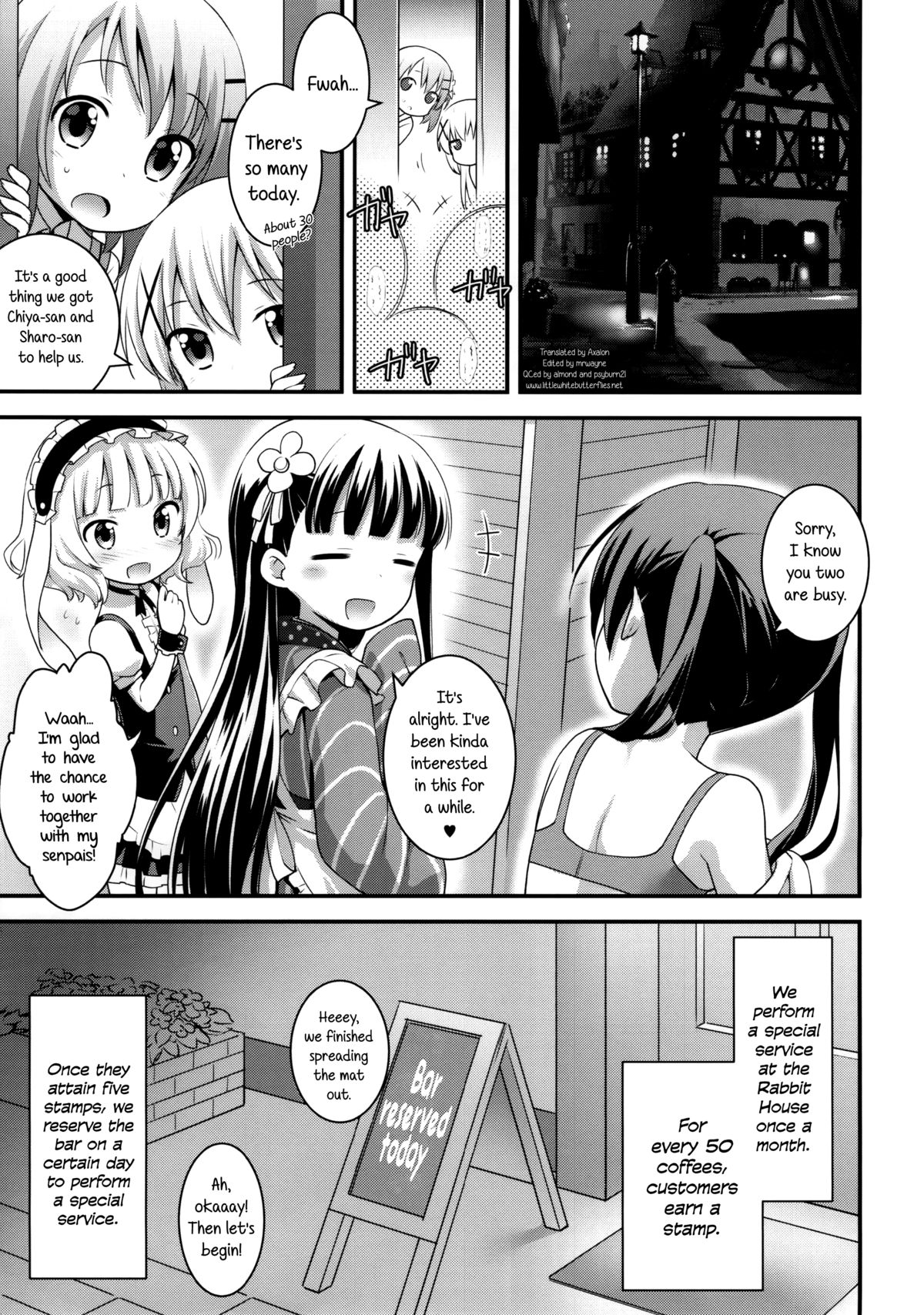 (C86) [Rotary Engine (Kannazuki Motofumi)] Gochuumon wa Shitagi desu ka? (Gochuumon wa Usagi desu ka?) [English] =LWB= page 2 full