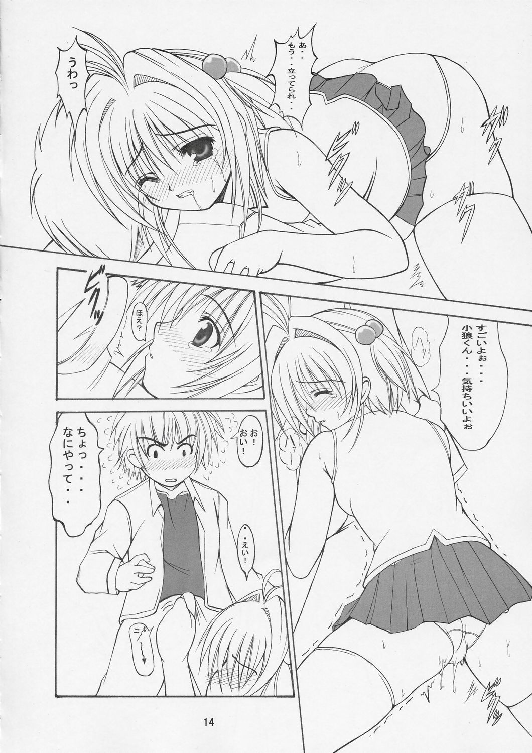 (C66) [KURUBUSI-KAI (Dowarukofu)] THE LAST CARD (Cardcaptor Sakura) page 13 full