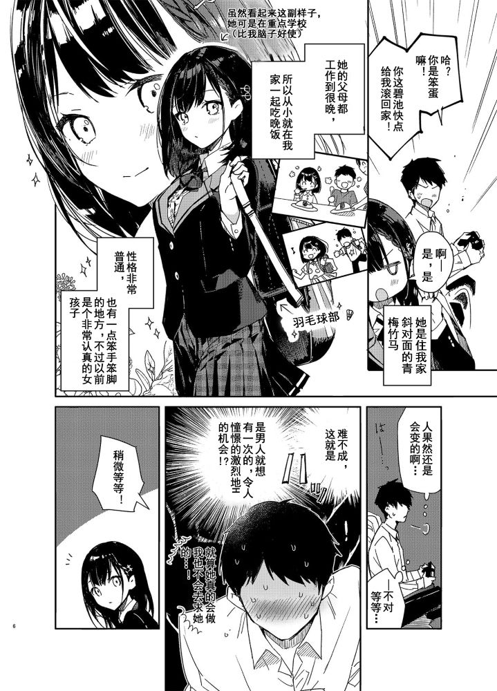 [Mutou Koucha] Jishou Bitch (Uso) no Osananajimi ni Tekagen Nashi Ecchi [Chinese] [乌冬汉化组] [Digital] page 6 full