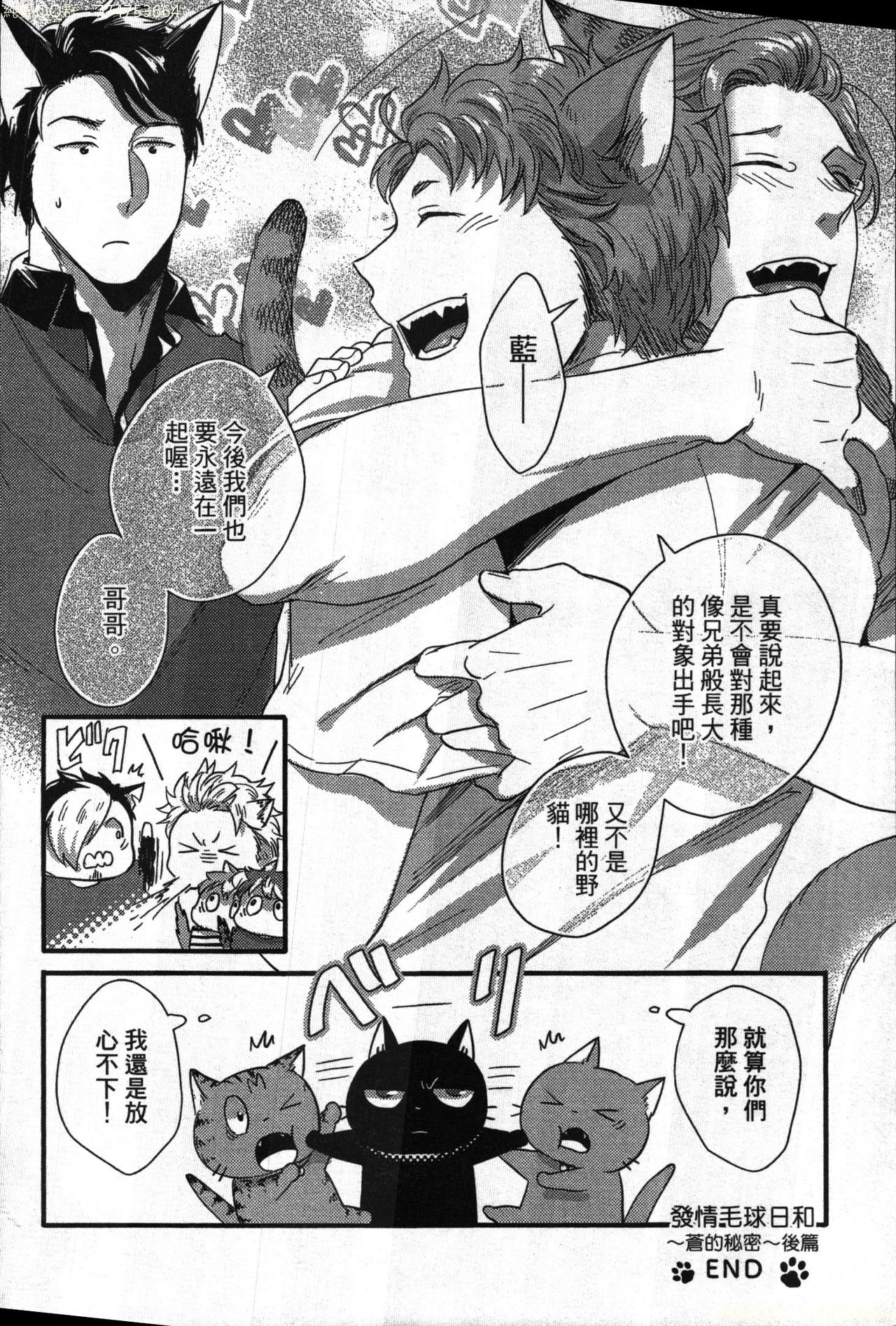 [Ikuyasu] Hatsujou Kemono Hiyori | 發情野獸日和 [Chinese] page 191 full