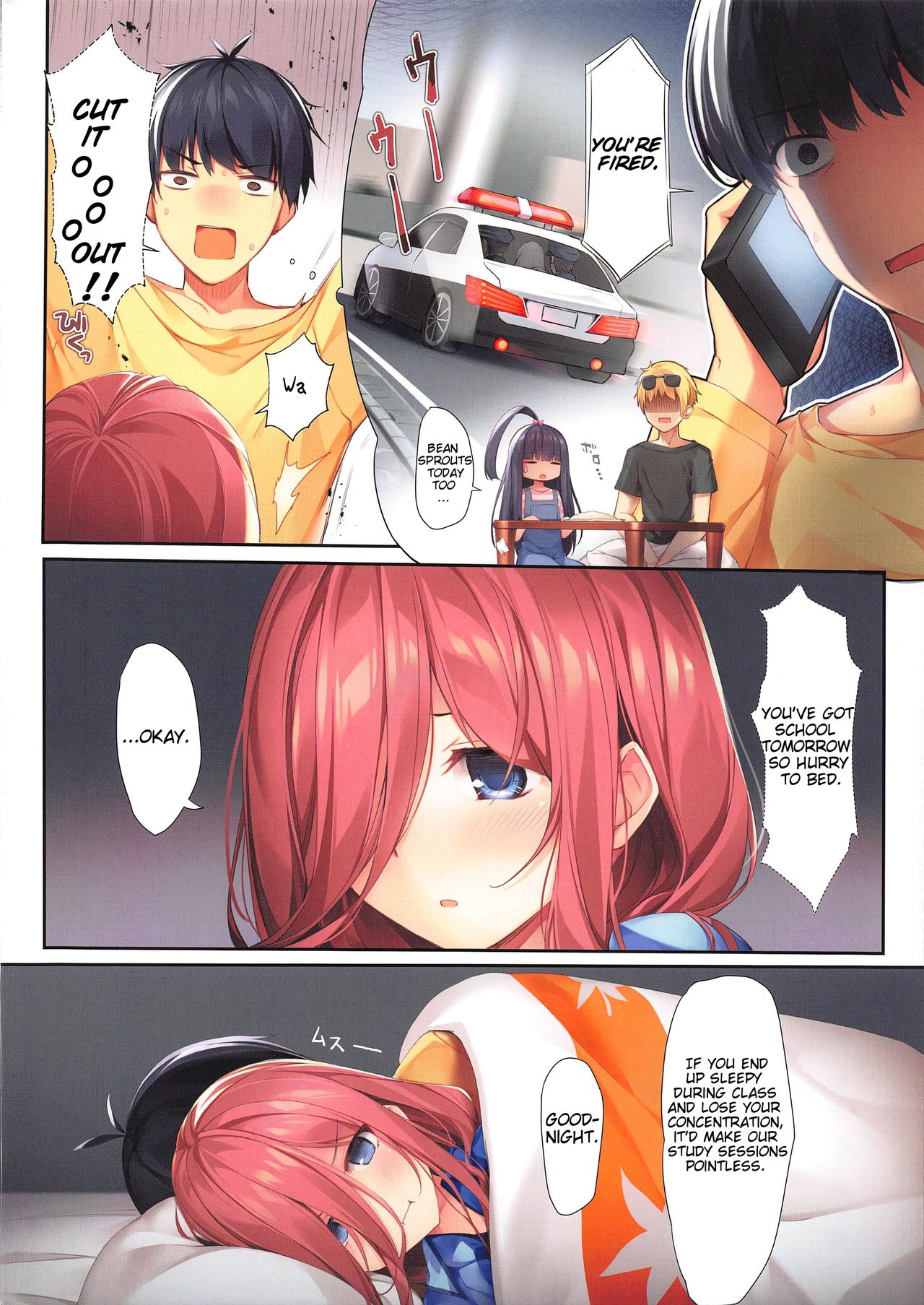 (CT35) [KAROMIX (karory)] Miku ga Kisei Jijitsu o Tsukuru Hon | A Book that Makes Miku a Pre-Established Fact (Gotoubun no Hanayome) [English] [sou] page 5 full