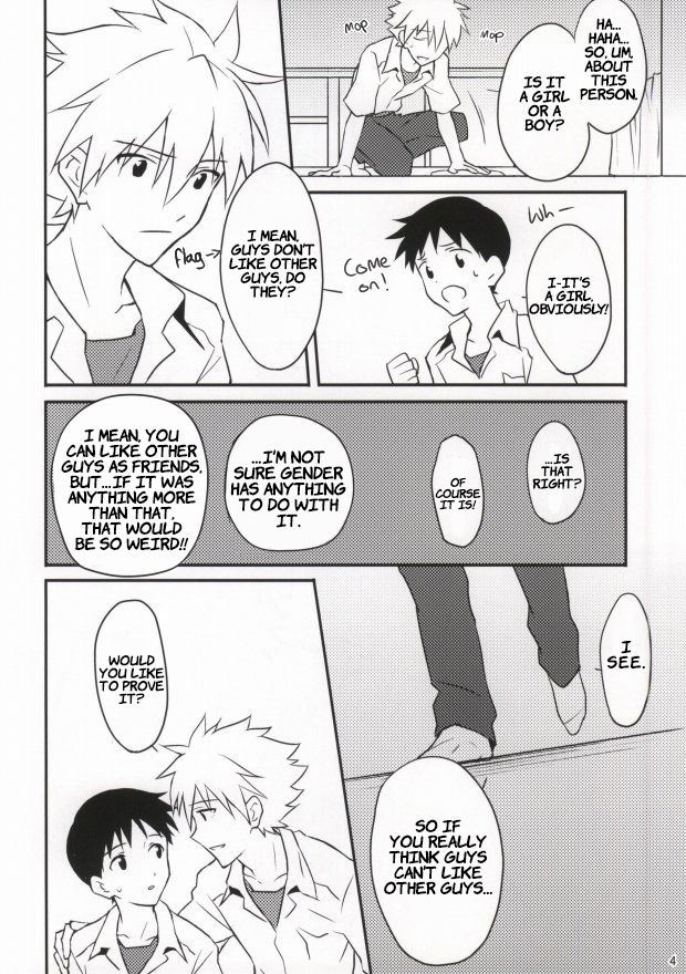 (Kimi to no Rendan 4) [Hama no Mae (Nekomaru)] Flag Kaishuu (Neon Genesis Evangelion) [English] [Fushigi] page 3 full