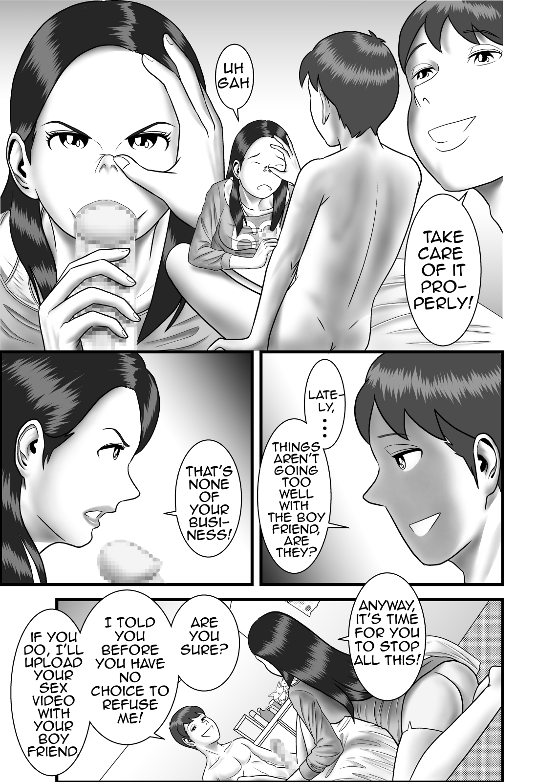 [WXY COMICS] Hajimete no Uwaki Aite wa Kanojo no Hahaoya deshita 2 | My First Affair was with My Girlfriend's Mother 2 [English][Amoskandy] page 8 full