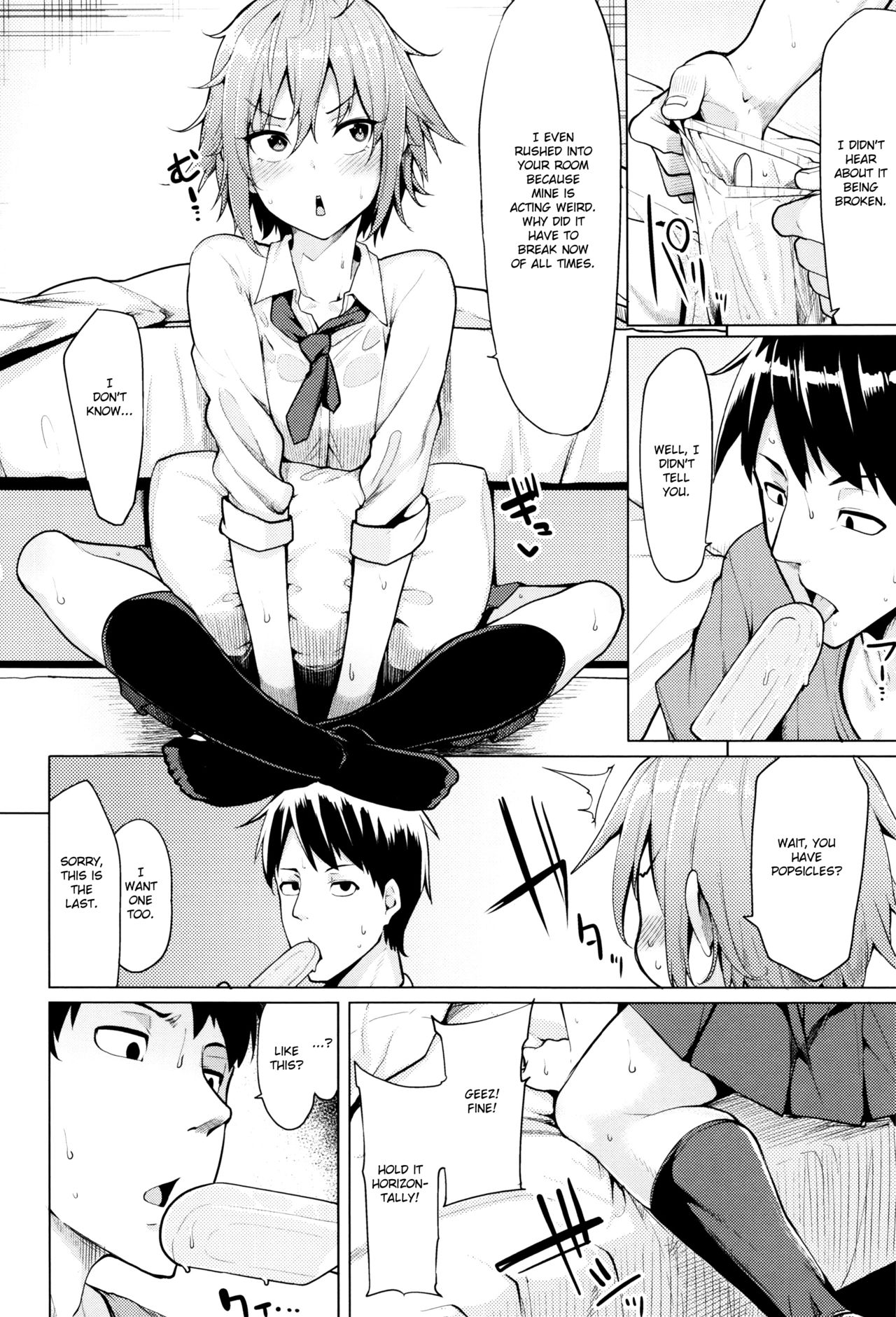 [Moketa] Necchuushou ni Gochuui o | Beware of Heat Stroke (Hoshigari Kanojo) [English] page 2 full