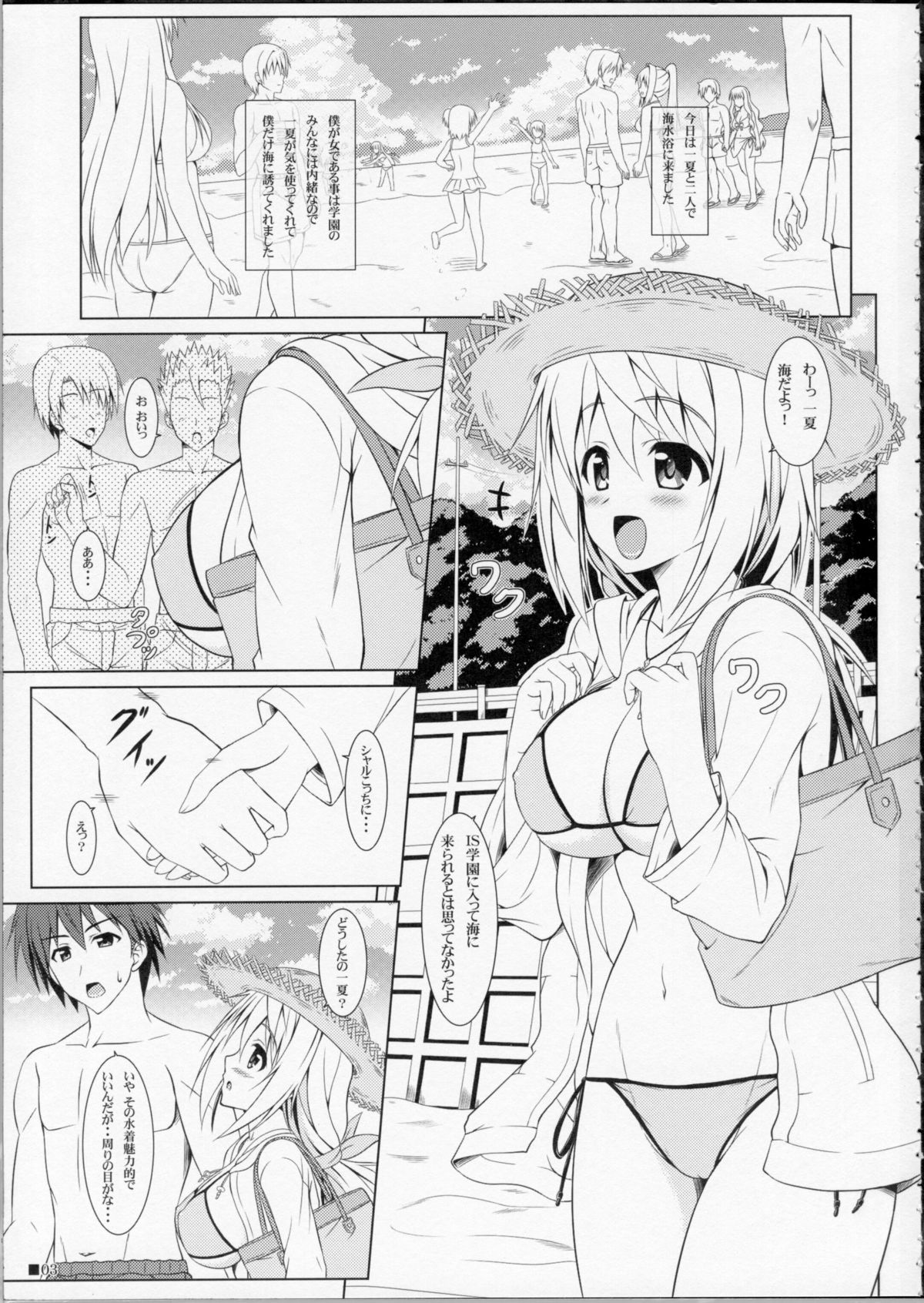 (C81) [Turning Point (Uehiro)] Char no Himegoto 2 (Infinite Stratos) page 2 full