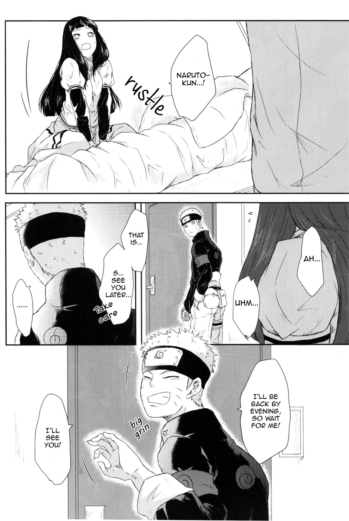 (Zennin Shuuketsu) [Ring memo (Oretto)] Naruto-kun no Ecchi!! (Naruto) [English] page 12 full