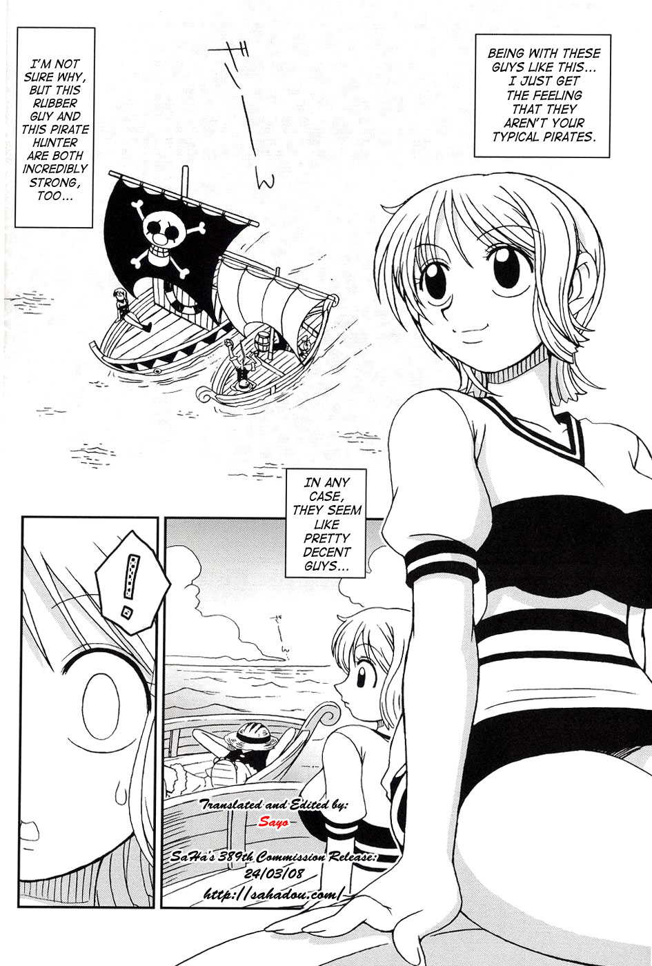 (CR32) [KENIX (Ninnin!)] ORANGE PIE Vol. 2 (One Piece) [English] [SaHa] [Decensored] page 9 full