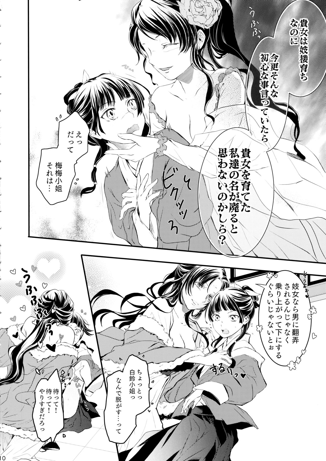 (C97) [Okeoke (Sou)] Sougoteki Kataomoi (Kusuriya no Hitorigoto) page 10 full