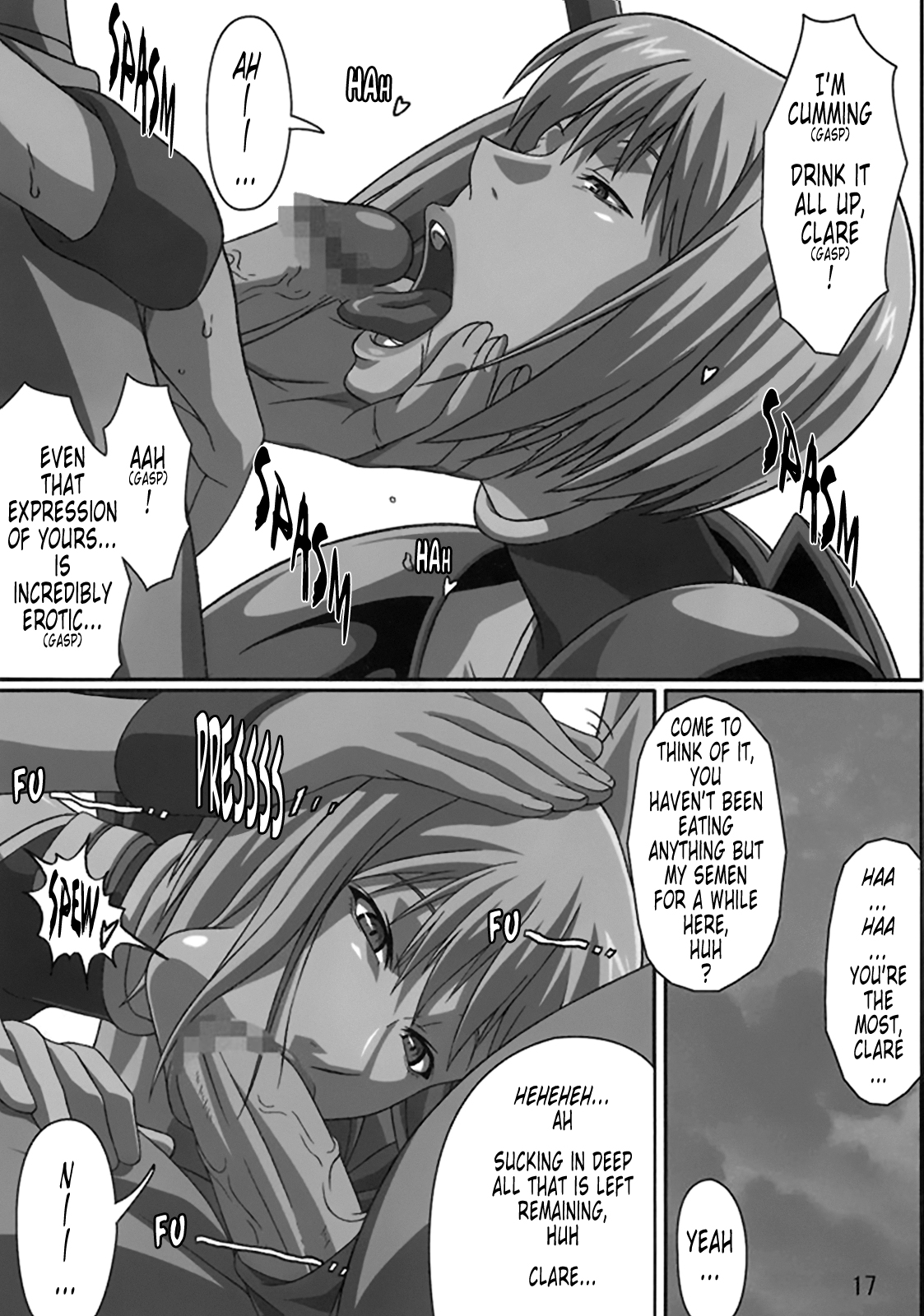 (C72) [Lost Rarities (Takapiko)] Industrial (Claymore) [English] [Tonigobe] page 16 full