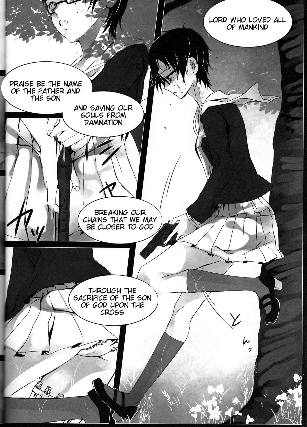 (C84) [Gensyoku Hakoniwa (Kintoki)] Exodus 2 (Ao no Exorcist) [English] {Tigoris Translates} [Ongoing] page 7 full