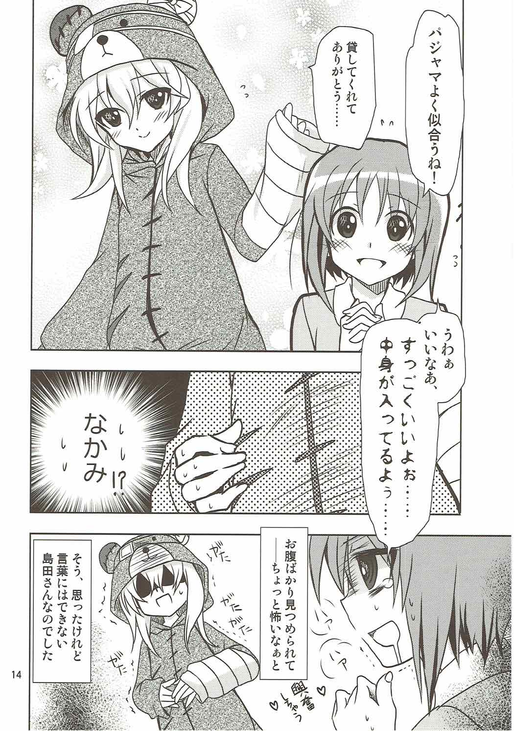 (C91) [PLUM (Kanna)] SCRAMBLE DUET (Girls und Panzer) page 13 full