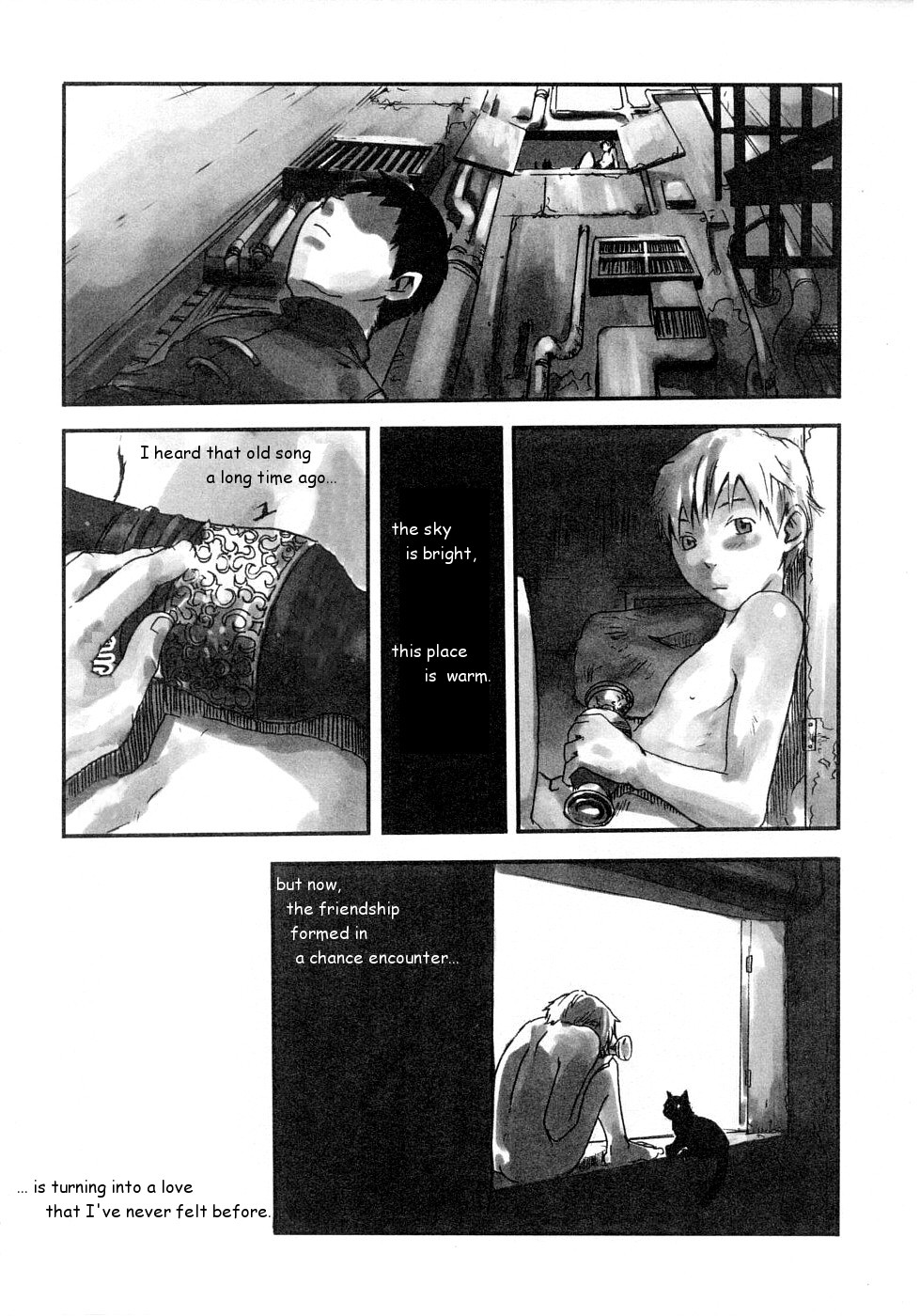 [Tsukumo Gou] Sora ni Hikari Michi, Chi ni Nukumori Miteri | A Sky Filled With Light, A Place Full Of Warmth (Sentimental na Toki) [English] {dobonono3} page 1 full