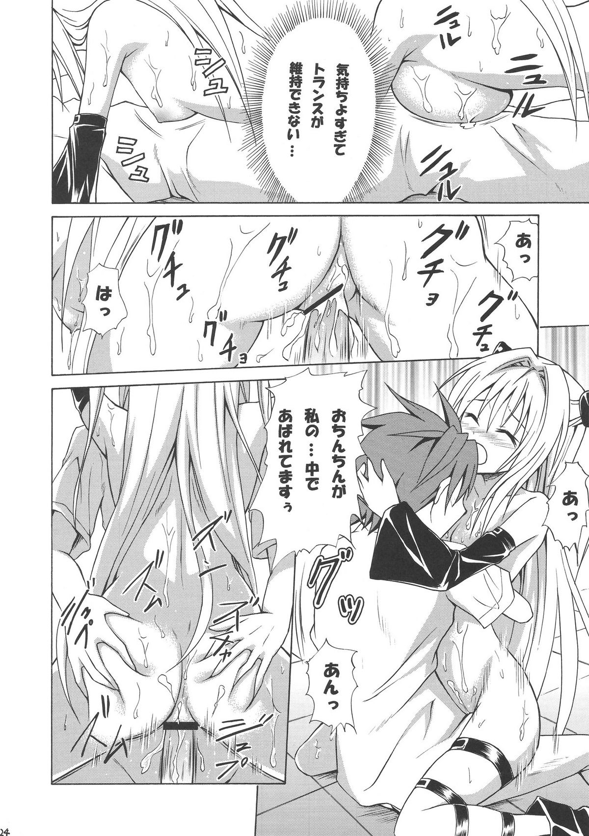 (C75) [TORA MACHINE (Kasukabe Taro)] YAMIMAN (To Love-Ru) page 24 full