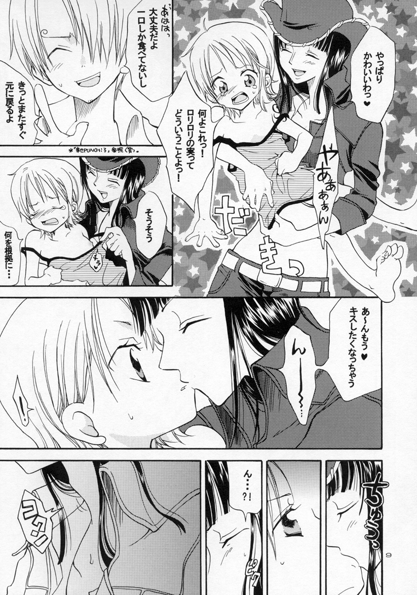 (C65) [KURIONE-SHA (YU-RI)] Loli Loli no Mi! (One Piece) page 9 full
