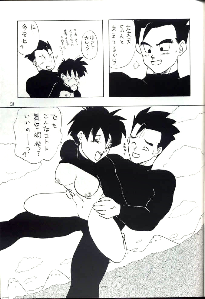 [Chirigami Goya, Fusuma go Ten (Shouji Hariko)] YYY (Dragon Ball) page 31 full