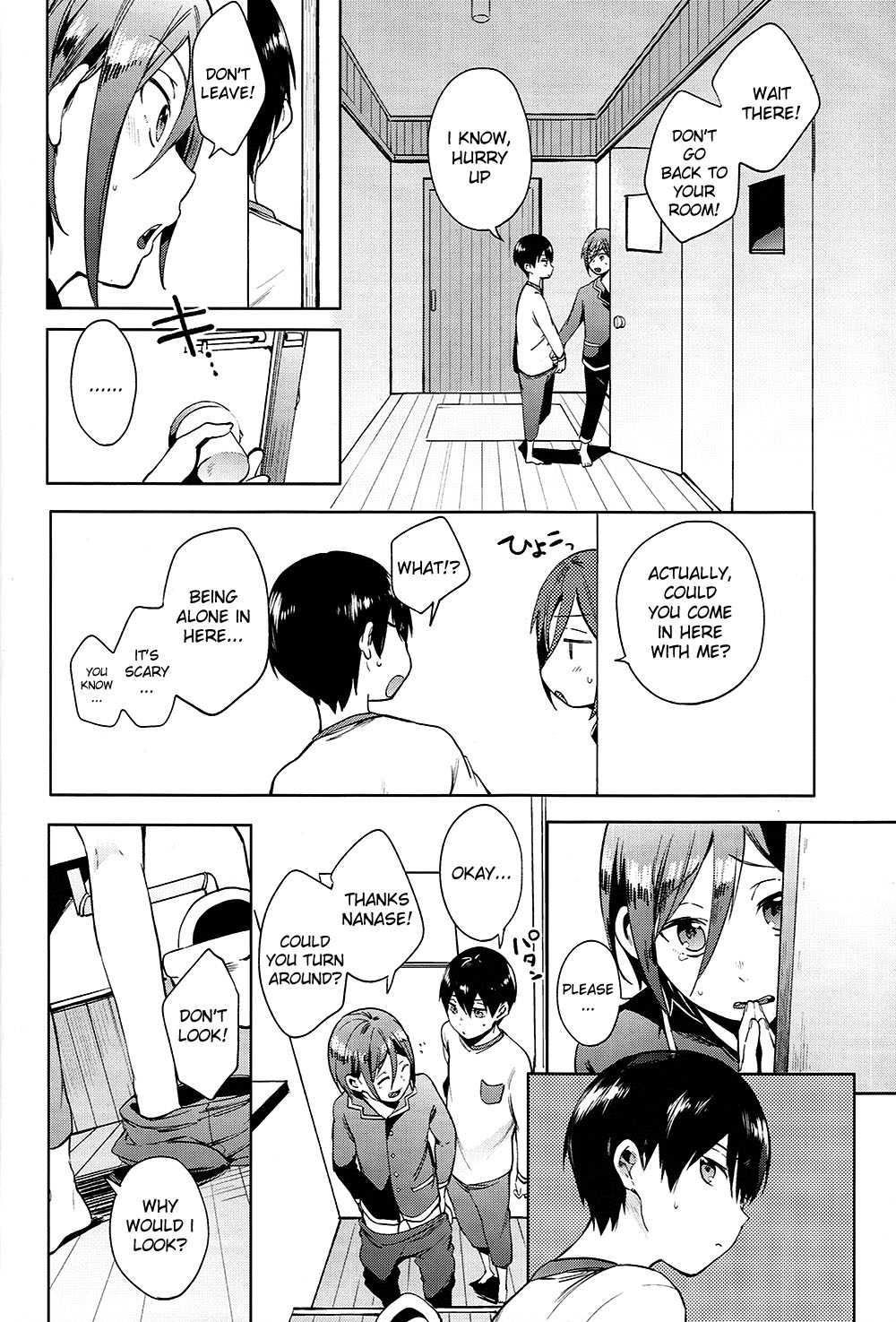 (Renai Jaws 2) [American ☆ Rock (Kotarou)] Shii Shii Rin-chan (Free!) [English] [Anonymous] page 9 full