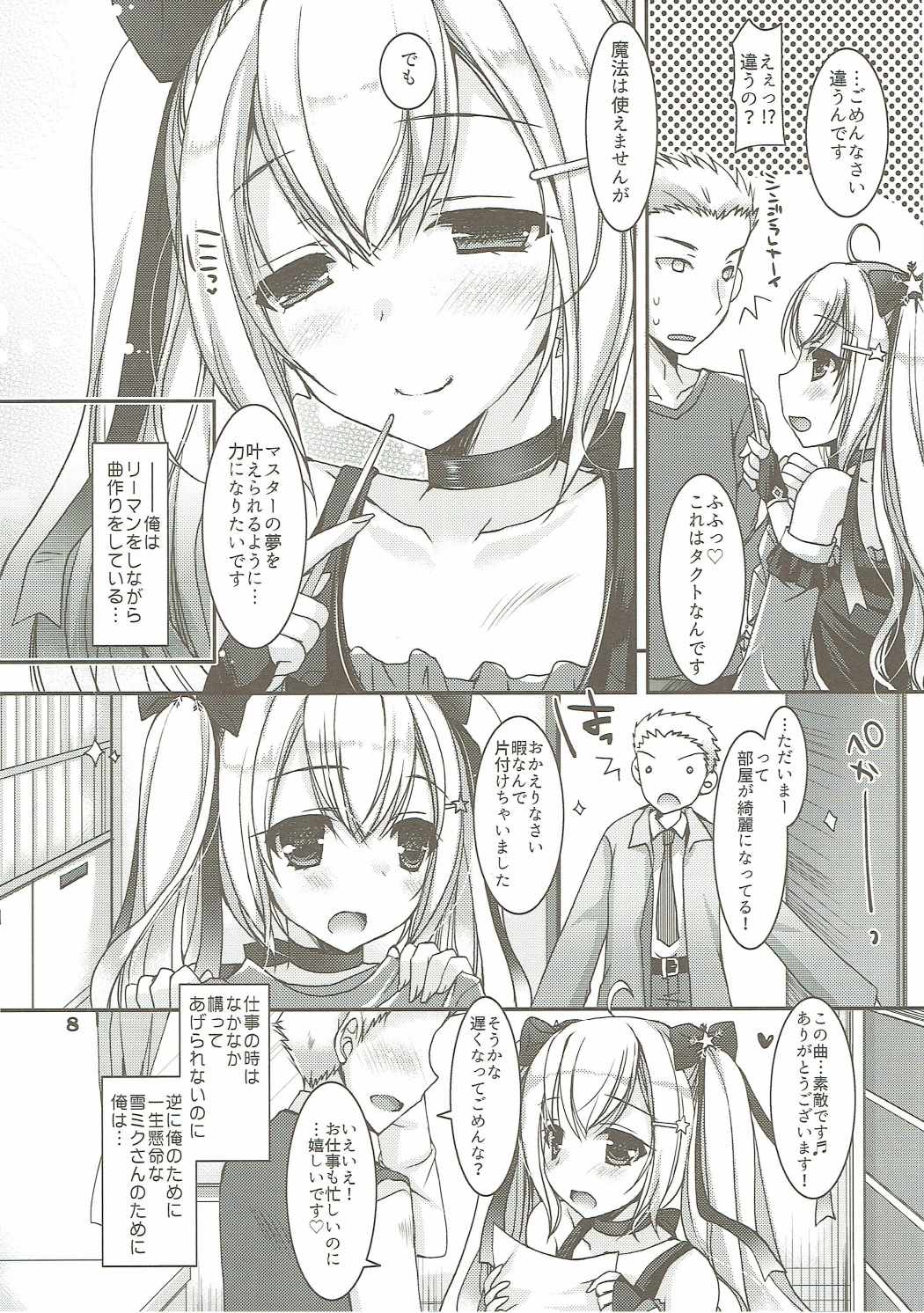 (C91) [Dennou Fuyu Mikan (Ueda Rieko)] Ride on Shooting Star (VOCALOID) page 7 full