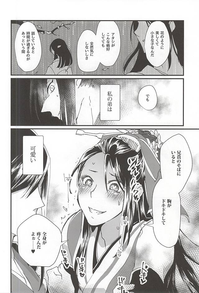 (Hyattou Ryouran ~Kimi no Heart o Shirahadori~ Ni) [1/Fyuragi (Aizawa Yang)] Watashi no Otouto wa Kawaii (Touken Ranbu) page 27 full