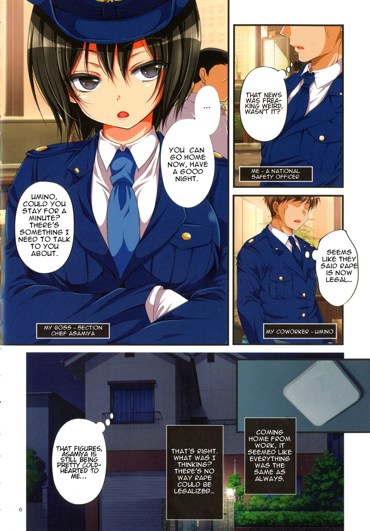 [Maron☆Maron] Kyousei Haramase Gouhouka!!! Rape ga Gouhouka saretara Nippon wa dou Narimasu ka? | If Rape Were Legalized Ch. 1 [English] [JuliusWinnfield] page 4 full