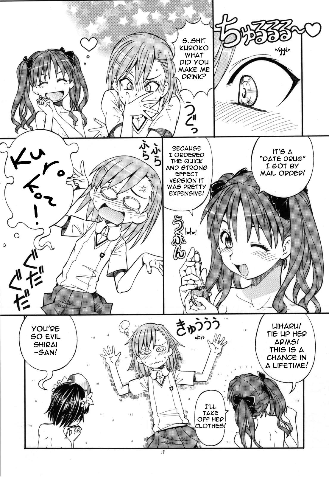 (C76) [Toraya (ITOYOKO)] Toaru Omeko ni Railgun 4 (Toaru Kagaku no Railgun) [English] {doujin-moe.us} page 19 full