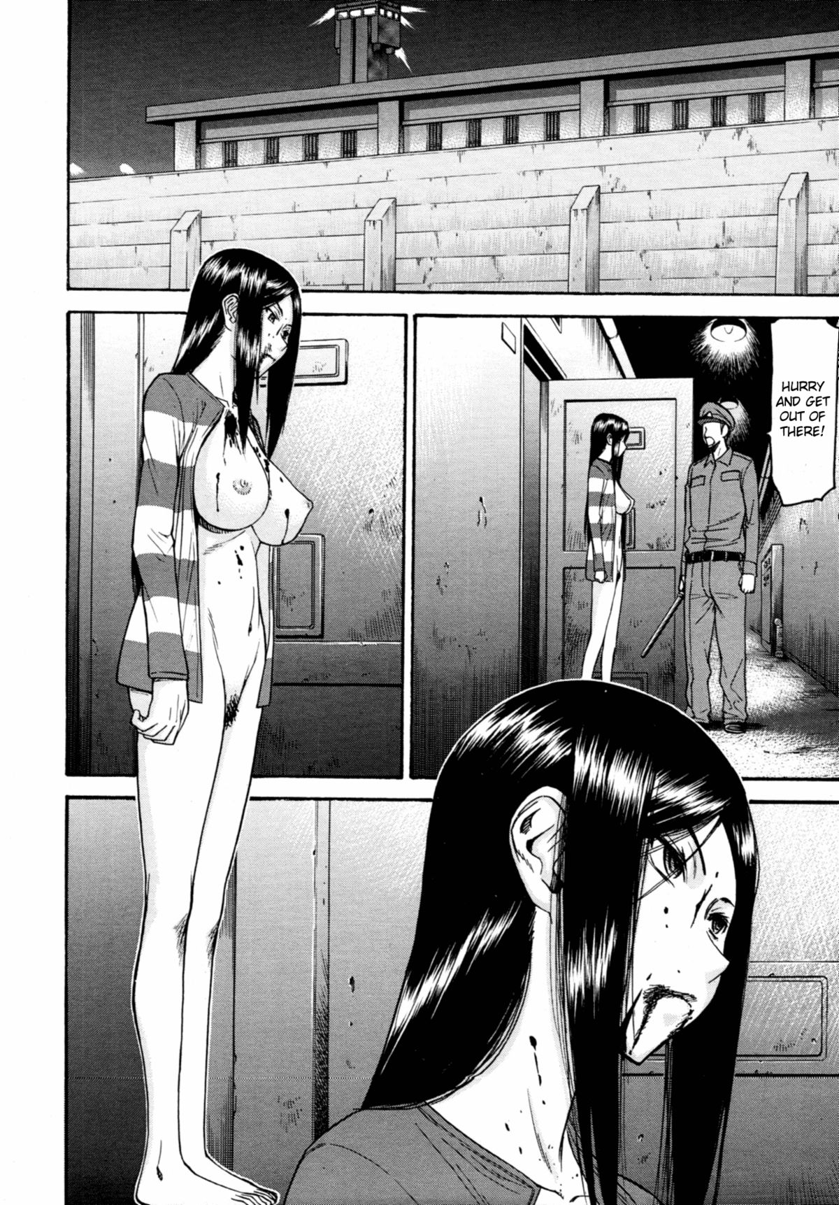 [Inomaru] Joshuu Tsubaki | Female Prisoner Tsubaki Ch. 4 [English] [CGRascal] page 2 full