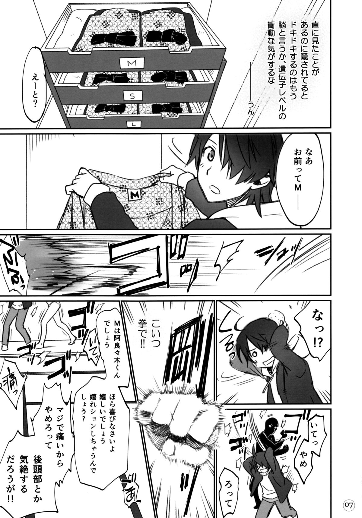 (C88) [Bloody Okojo (Akutagawa Manbou, Takakujyu)] Hitagi Family Zenpen (Bakemonogatari) page 6 full