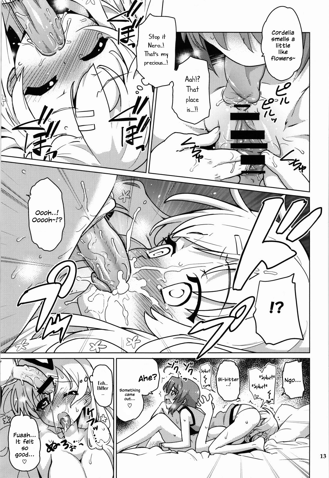 (C82) [totoMAX (Teri Terio)] Kinoko Mukumuku Hanabatake | Bulging Mushrooms Flower Garden (Tantei Opera Milky Holmes) [English] page 12 full