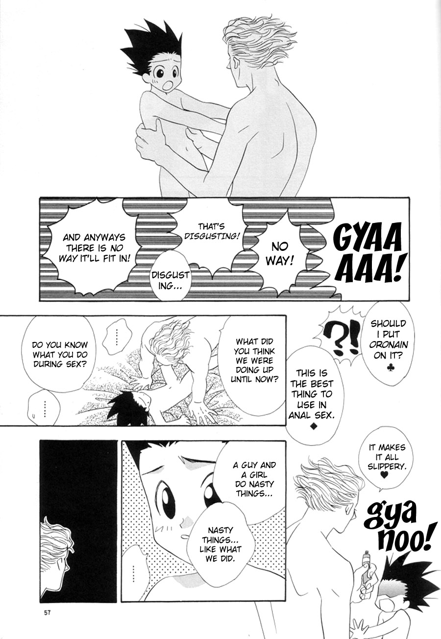 [Mo, Matsurigumi (Midorima Atene)] Kimi to Okasu Ruuru Ihan / Asa ga Mata Kuru (Hunter x Hunter) (English) page 51 full