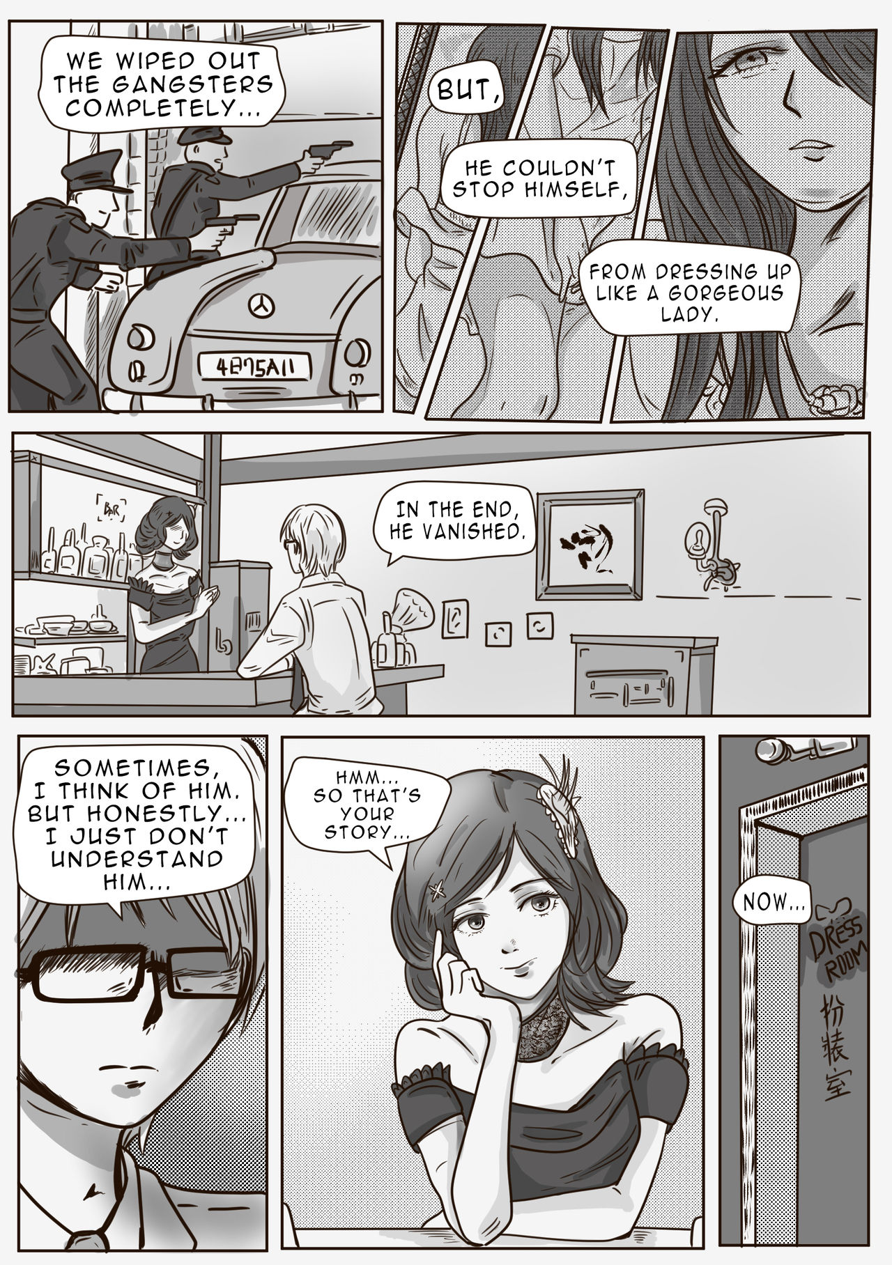 Dressed up!, crossdress in modern times (京城女裝) page 7 full
