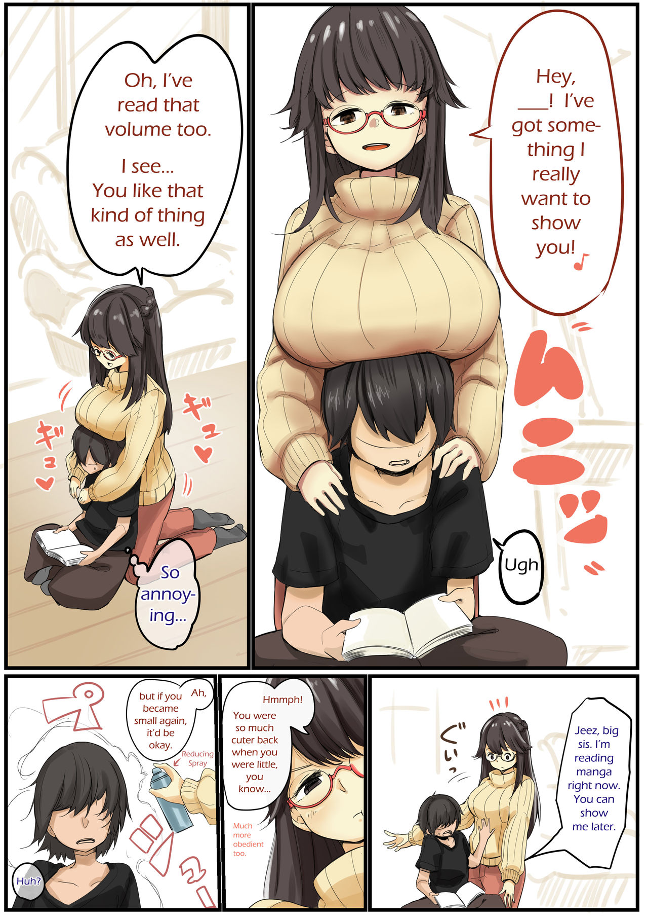 [Marushamo] Onee-chan niwa Sakaraenai | Big Sister Cannot Be Disobeyed [English] page 1 full