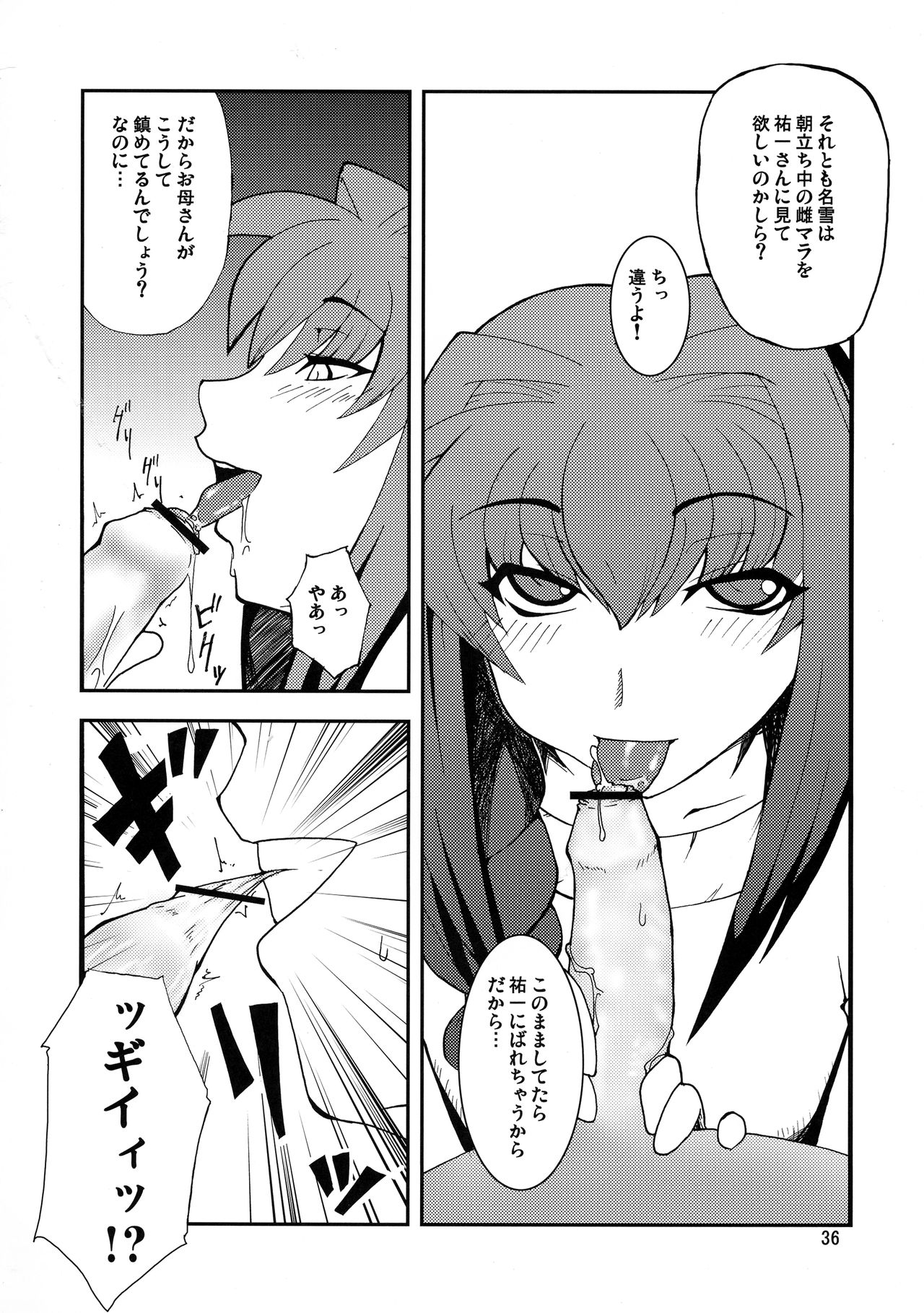 (COMIC1☆3) [Hanjuku Yude Tamago (Canadazin)] Kyouki Vol. 3~5 Remake Ver. (Kanon) page 36 full