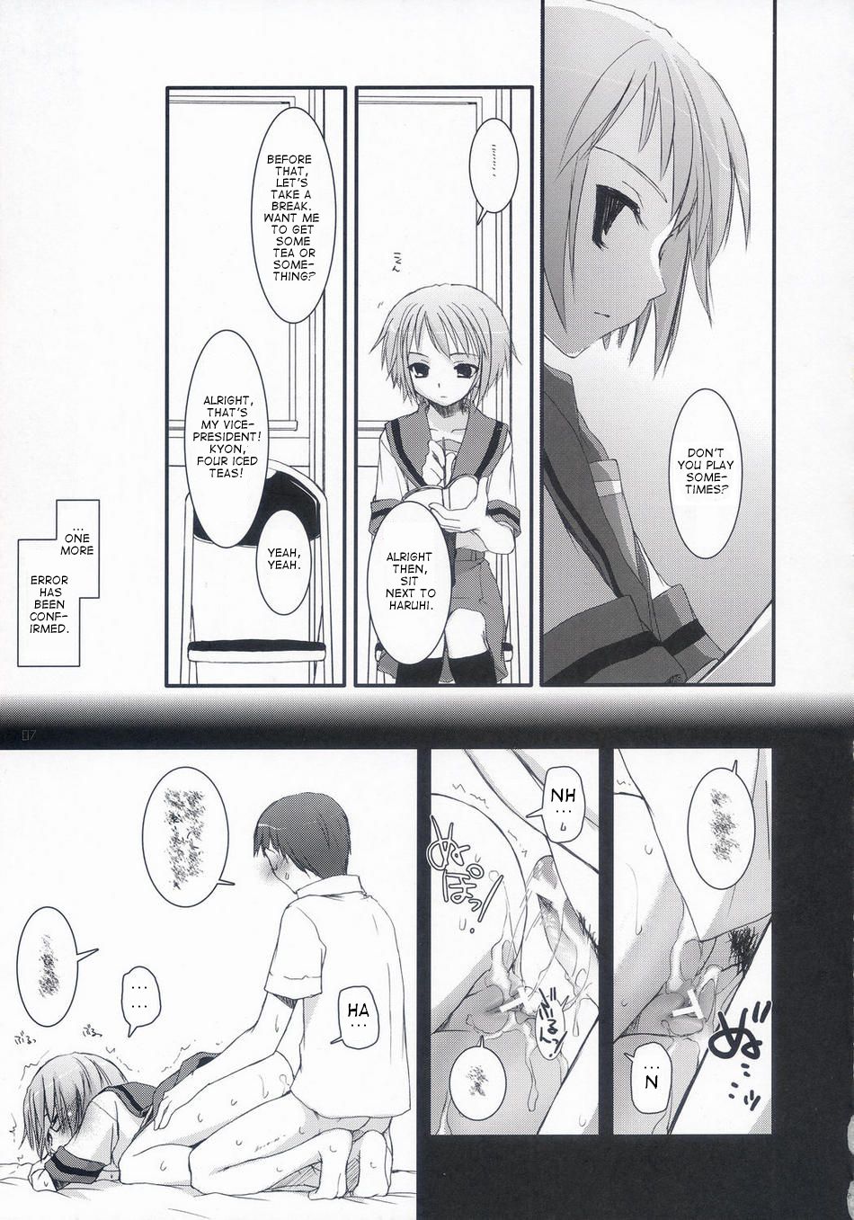 (C70) [Digital Lover (Nakajima Yuka)] D.L. Action 36 X-Rated (The Melancholy of Haruhi Suzumiya) [English] page 6 full